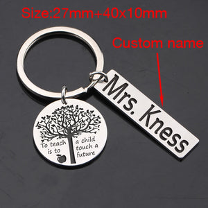Teacher's Gift Creative Keychain To Teachers Surprise