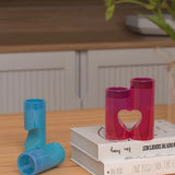 Silicone Heart Tealight Candle Holder Resin Molds for DIY Casting