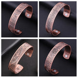 Celtics Knot Tree of Life Men's Cuff Bangles Bracelet