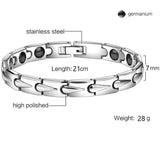 Magnetic Titanium Therapy Bracelet for Arthritis Pain Relief