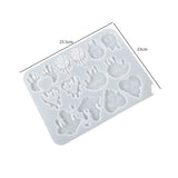 Ghost Pendant Resin Mold Halloween Silicone DIY