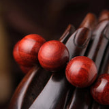 Red Sandalwood Bracelet - Zambia Blood Sandalwood Beads