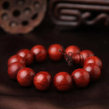 Red Sandalwood Bracelet - Zambia Blood Sandalwood Beads