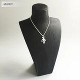 Teddy Bear Pendant 925 Sterling Silver Necklace Accessories