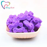15PCS Motorcycle Silicone Beads BPA Teething Baby Pacifier Chain Making