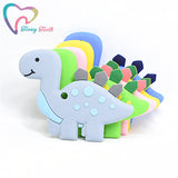 Dino Teether Necklace BPA Silicone Teething Toddler Toys