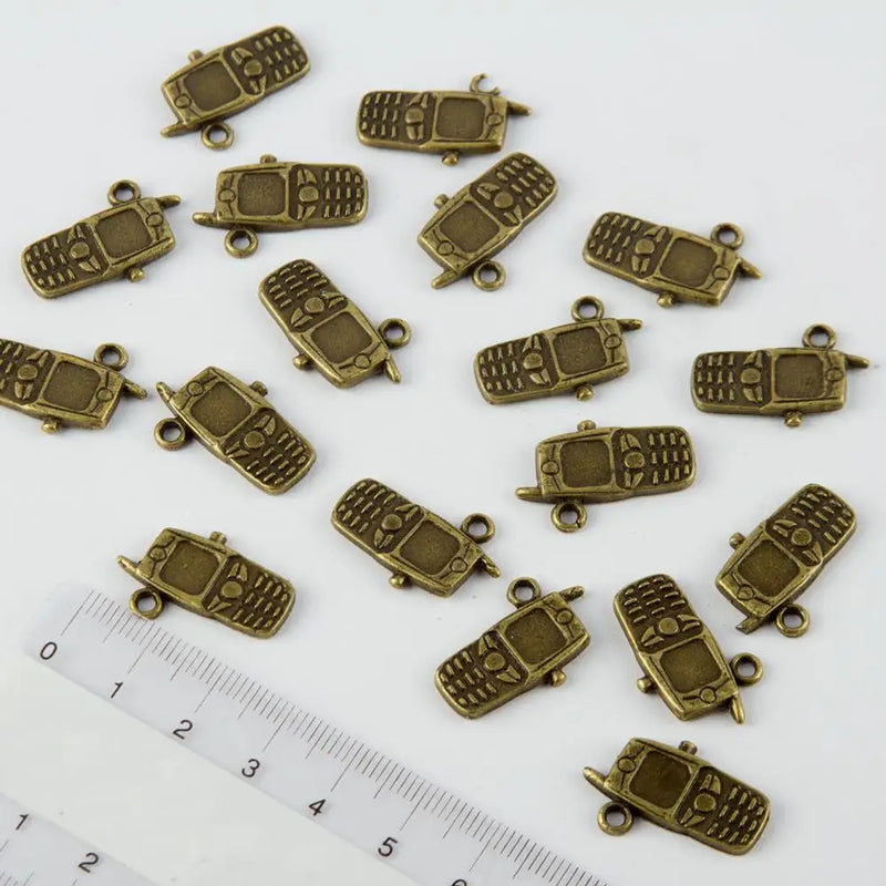 Vintage Telephone Figured Antique Apparatus 10 Pcs