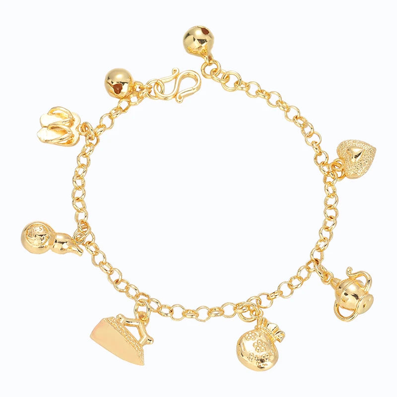 Temperament 18K Plated Irregular Shape Bracelet Women's Jewelry