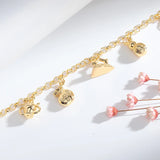 Temperament 18K Plated Irregular Shape Bracelet Women's Jewelry