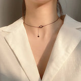 925 Silver Star Necklace Tassel Planet Pendant Wedding Birthday Gift Jewelry