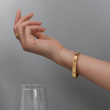 Temperament Bracelet High Couple Jewelry Bracelet Stainless Steel Roman Bracelet