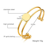 Temperament Chain Bracelets Stainless Steel Arrow Links Girl Streetwear