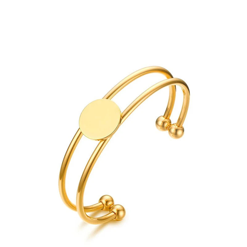 Temperament Chain Bracelets Stainless Steel Arrow Links Girl Streetwear