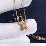 Temperament Cross Necklace Geometric Pendant Choker Chain Jewelry