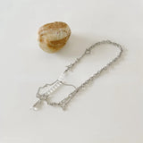 Crystal Star Tassel Necklace Beads Choker for Women Girls