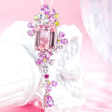 Temperament Lab Tanzanite Flower Silver Necklace