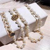 Pearl Necklace Multilayer Pendant Chain Jewelry