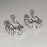 Zircon Ear Cuff No Piercing C-Shaped Ear Clips for Women
