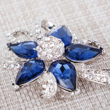 Temperament Flower Brooch Jewelry Metal Scarf Wedding Gift