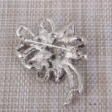 Temperament Flower Brooch Jewelry Metal Scarf Wedding Gift