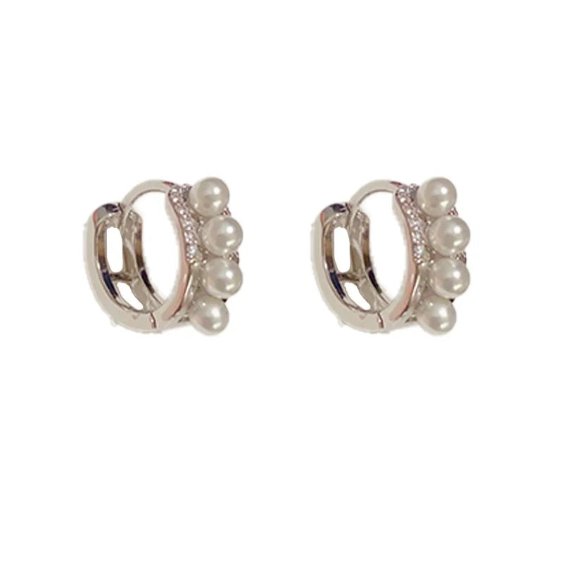 Light Pearl Earrings for Elegant Look