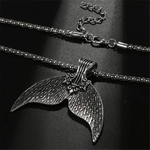 Temperament Mermaid Tail Necklace Women Chain Necklaces Girl Jewelry
