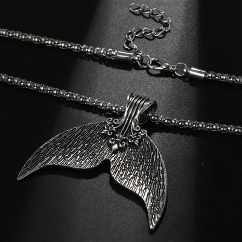Temperament Mermaid Tail Necklace Women Chain Necklaces Girl Jewelry