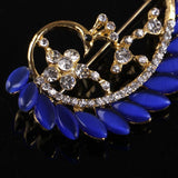Temperament Peacock Brooch Jewelry For Women/men Jewelry Brooch Pins Metal Scarf