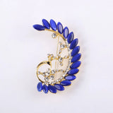 Temperament Peacock Brooch Jewelry For Women/men Jewelry Brooch Pins Metal Scarf