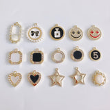 Temperament Smiley Face Bow Pendant Necklace