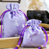 Peach Blossom Carry Bag Brocade Durable Bedroom Decoration