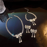 Temperament Butterfly Necklace in Light Niche Clavicle Chain