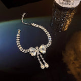 Temperament Butterfly Necklace in Light Niche Clavicle Chain