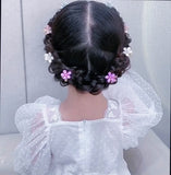 Temperament Crystal Flower Hairpin Wedding Hair Clip Styling Tool