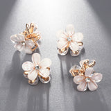 Temperament Crystal Flower Hairpin Wedding Hair Clip Styling Tool