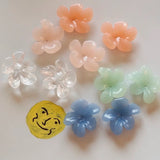 Resin Acrylic Flower Hairpin DIY Jewelry Earrings Accessory