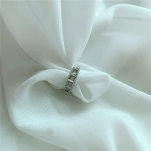 Metal Hollow Out Ring Cold Wind Ring