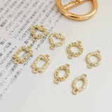 Love Ellipse Pearl Double Hanging DIY Jewelry Set