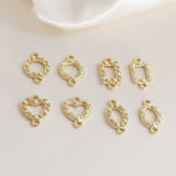 Love Ellipse Pearl Double Hanging DIY Jewelry Set