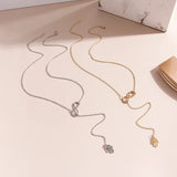 Punk Clavicle Chain Hamsa Hand Necklaces for Women