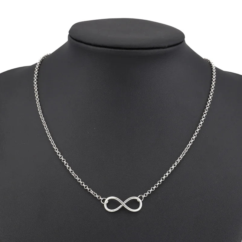 Infinity Choker Necklaces & Pendants for Women Party Jewelry