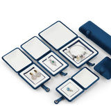 Green Navy Velvet Double Jewelry Storage Box
