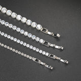 Women's Crystal Tennis Bracelet Chain Bangle