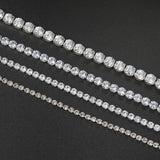 Women's Crystal Tennis Bracelet Chain Bangle