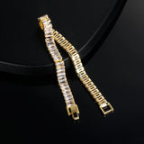 18k Zircon Tennis Bracelet for Women, Gift Jewelry