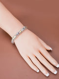 Zircon Tennis Bracelet for Women, Rose Gift Jewelry