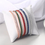 Zircon Tennis Bracelet Women's Jewelry Rose Gold Gift