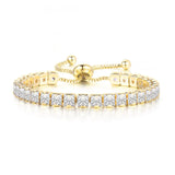 Zircon Tennis Bracelet Women's Jewelry Rose Gold Gift