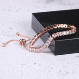 Zircon Tennis Bracelet Women's Jewelry Rose Gold Gift
