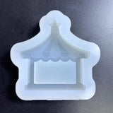 Tent Resin Shaker Molds, Silicone Quicksand Mould for DIY Crafts